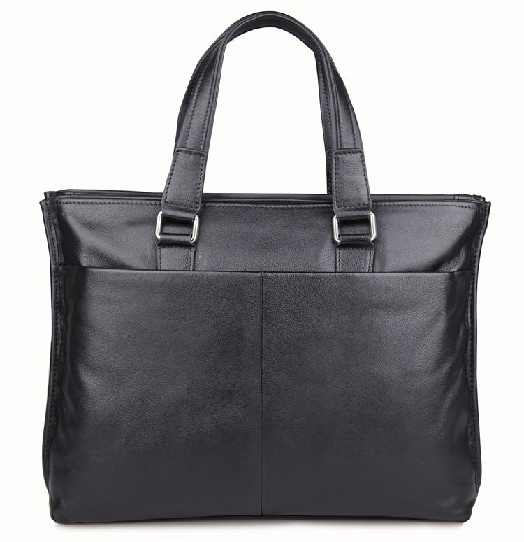 Mens Leather Laptop Messenger Bag Men Crossbody Leather Side Bags Briefcase For Mens 7328