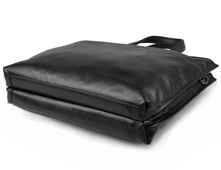 Mens Leather Laptop Messenger Bag Men Crossbody Leather Side Bags Briefcase For Mens 7328