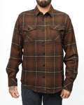 Destroyer Flannel - Burnt Brown