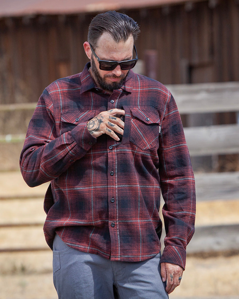 Destroyer Flannel - Black