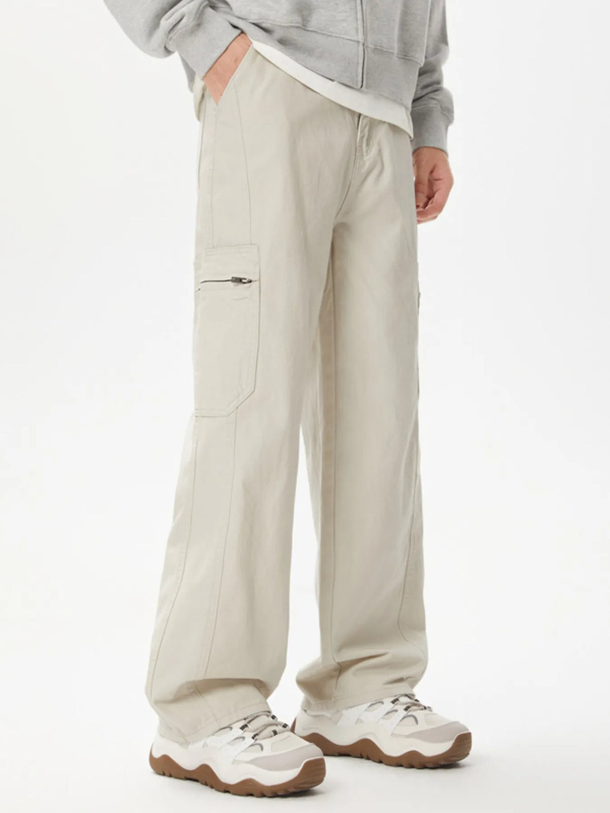 Me's Wide Leg Cargo Pants